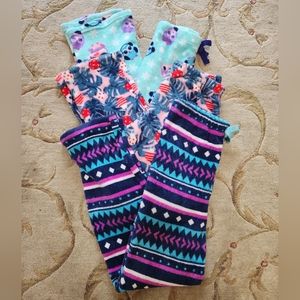 Lot of Girls Flannel PJ Bottoms Large
